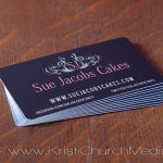 close up business cards