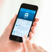 mobile phone with twitter, Search Has Gone Social, Blog by Infinite Reach Agency